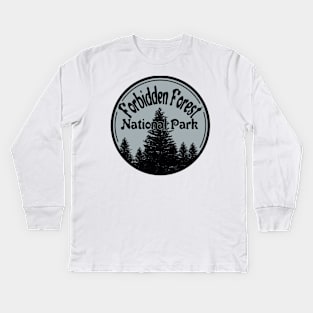 Forbidden Forest Kids Long Sleeve T-Shirt